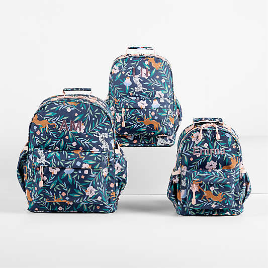Midnight Marrakech Small Kids Backpack with Side Pockets