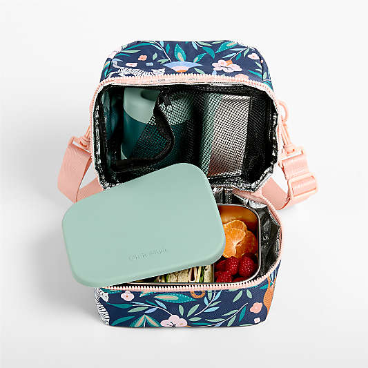 Midnight Marrakech Dual Compartment Soft Insulated Kids Lunch Box