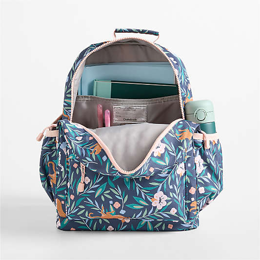 Midnight Marrakech Large Kids Backpack with Side Pockets