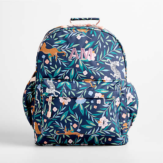 Midnight Marrakech Large Kids Backpack with Side Pockets