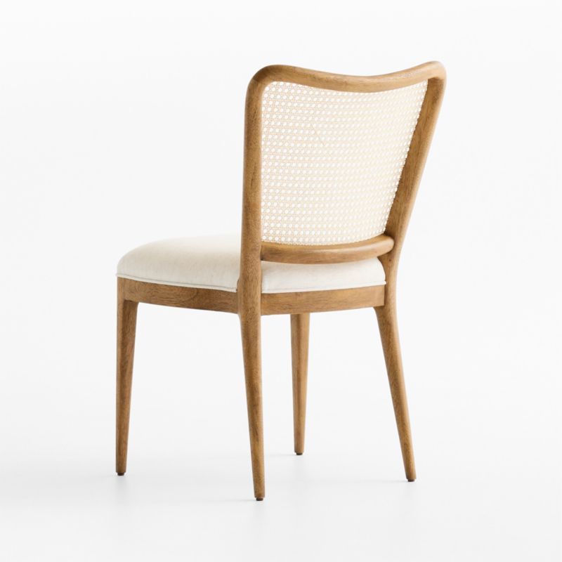 Madison Natural Wood and Natural Cane Dining Chair - image 5 of 7