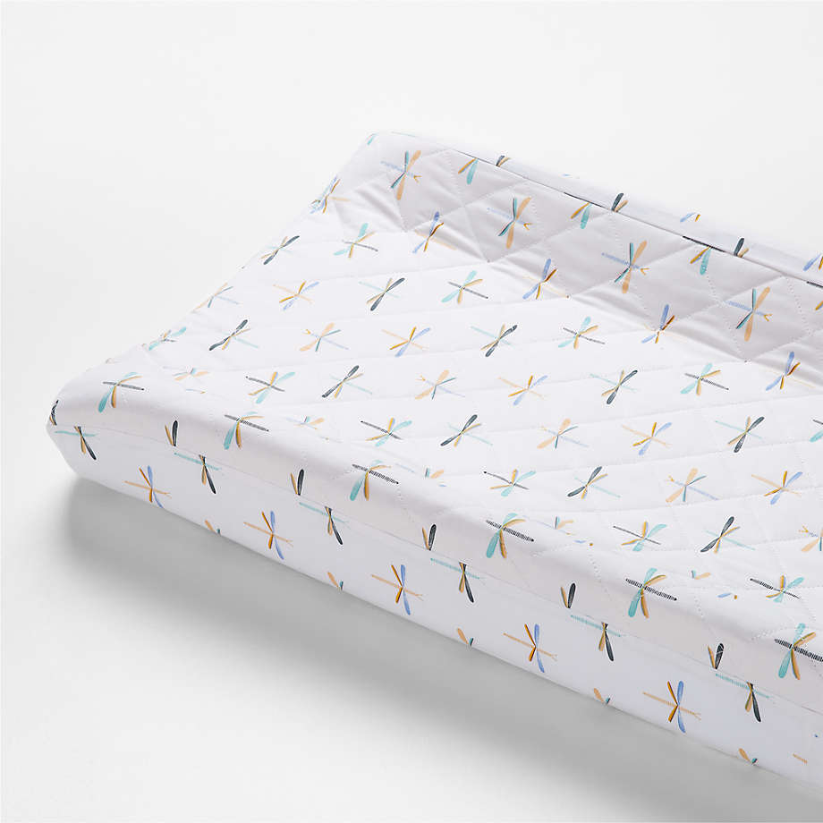 Meadow Organic Cotton Baby Changing Pad Cover Crate & Kids