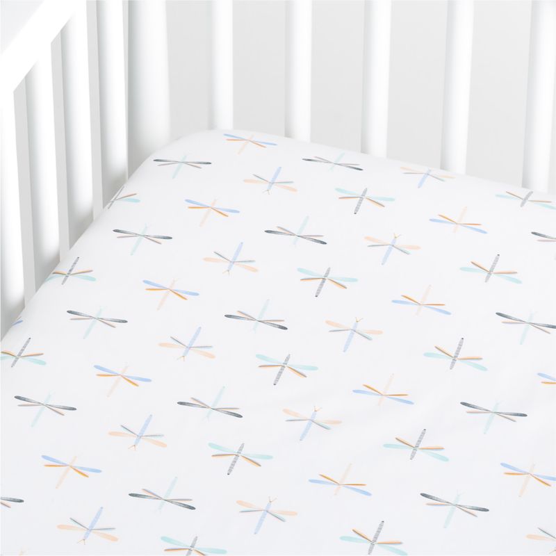 Meadow Organic Cotton Baby Crib Fitted Sheet