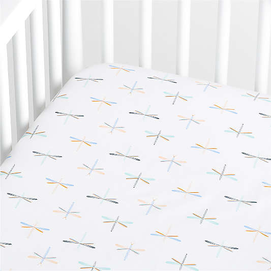 Meadow Organic Cotton Baby Crib Fitted Sheet