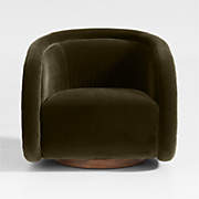 Iso Swivel  Accent Chair by Brigette Romanek