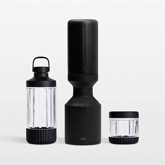 Beast ® Blender Mega Plus 1200 Stainless Steel in Black