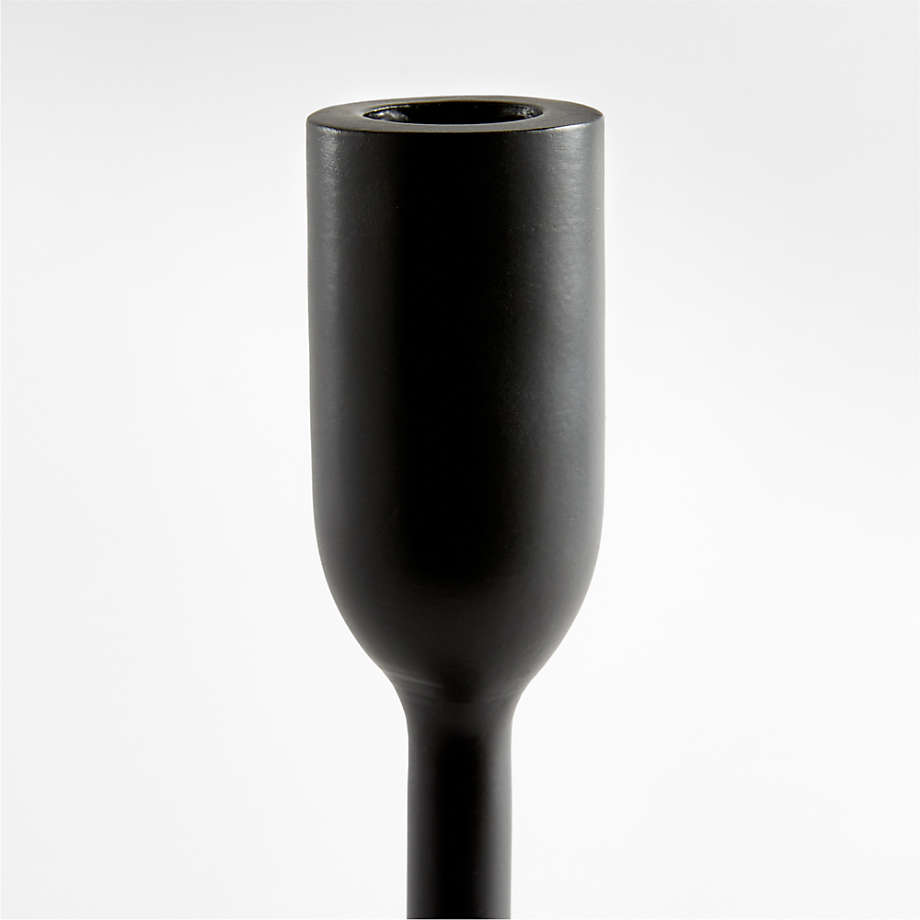 Megs Medium Black Taper Candle Holder 11 by Leanne Ford + Reviews