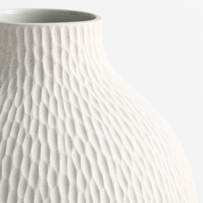 Melbourne Large Cream Porcelain 12" Vase - image 2 of 4