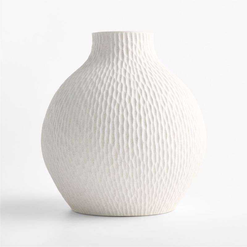 Melbourne Large Cream Porcelain 12" Vase - image 3 of 4