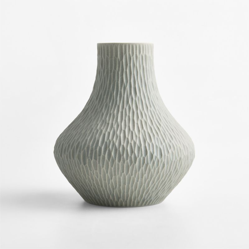 Melbourne Small Green Porcelain 10" Vase - image 3 of 4