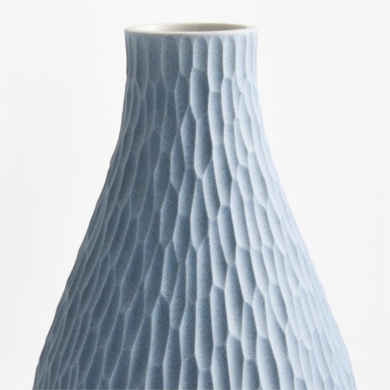 Melbourne Tall Blue Porcelain 13" Vase - image 2 of 4
