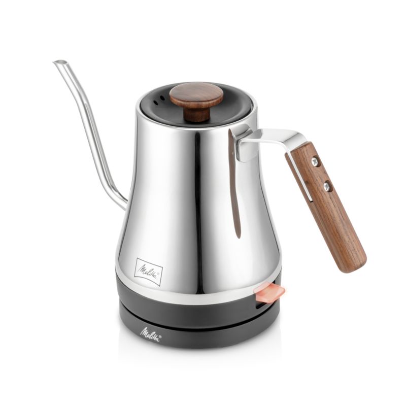 Melitta Precision Pour Stainless Steel Electric Kettle | Crate & Barrel