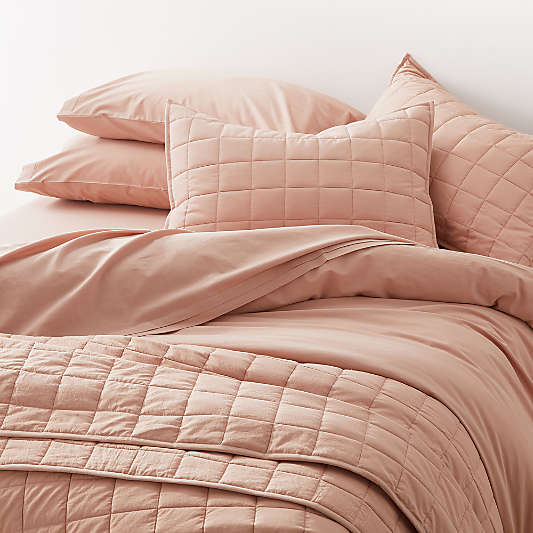 Mellow Blush King Quilt