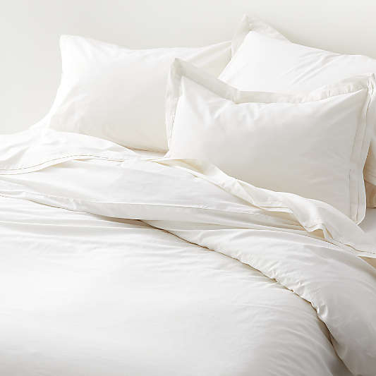 Mellow Pearl Organic Cotton King Duvet Cover