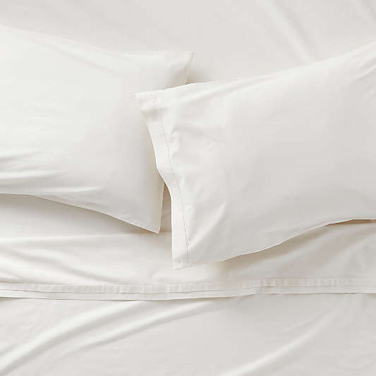 Mellow Pearl Organic Cotton Full Sheet Set