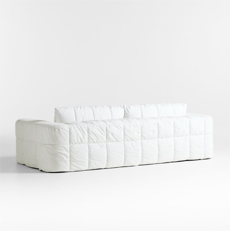 Mellow Grande Slipcovered Sofa 102" by Leanne Ford - image 11 of 14