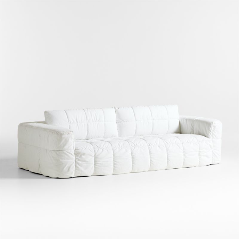 Mellow Grande Slipcovered Sofa 102" by Leanne Ford - image 10 of 14