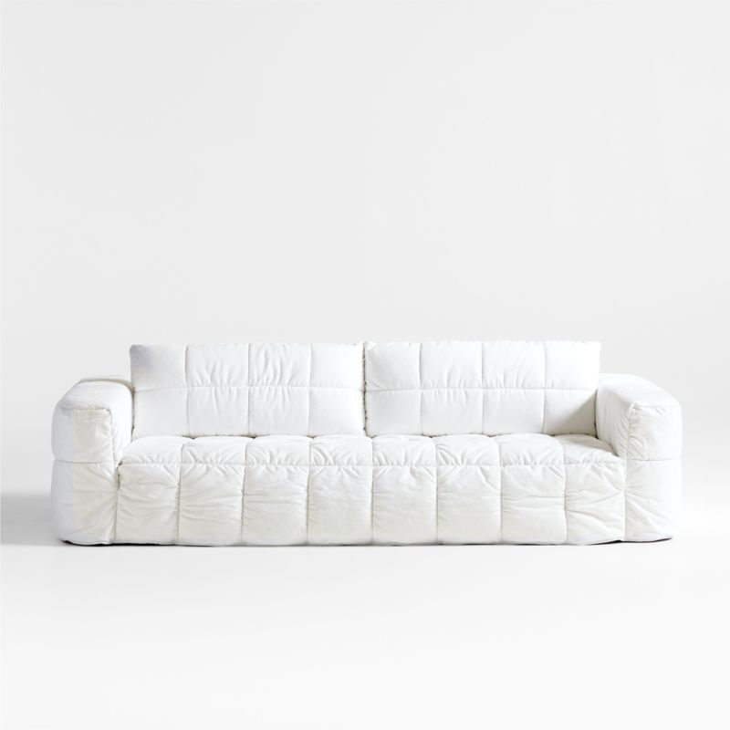 Mellow Grande Slipcovered Sofa 102" by Leanne Ford - image 0 of 14