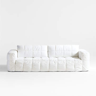 Mellow Grande Slipcovered Sofa 102" by Leanne Ford