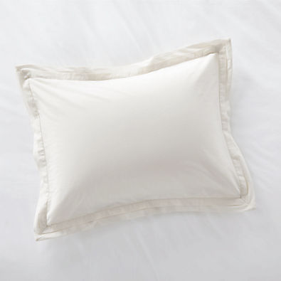 View Mellow Pearl Organic Cotton Standard Sham details