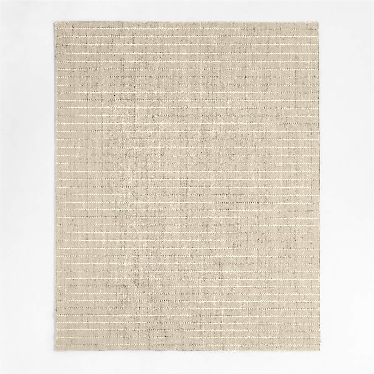 Melun Flatweave Striped Caramel Area Rug 6'x9' + Reviews Crate & Barrel