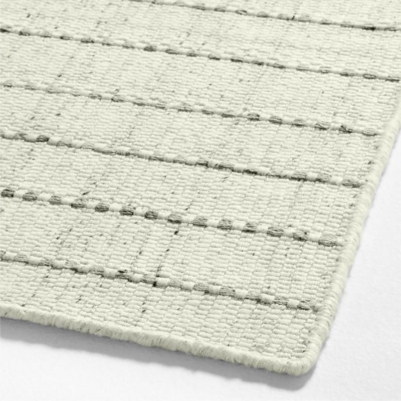 Melun Flatweave Striped Ivory Area Rug 6'x9' - image 5 of 5