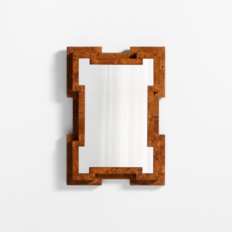 Memini Burl Wood Vanity Mirror by Athena Calderone - image 0 of 8