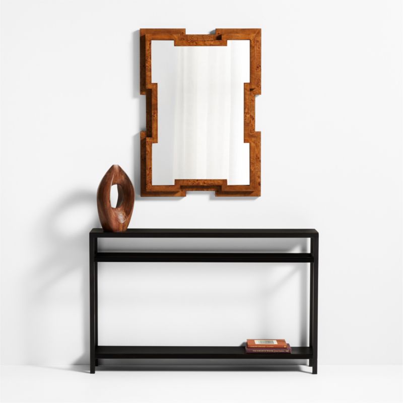 Memini Burl Wood Wall Mirror by Athena Calderone - image 3 of 6