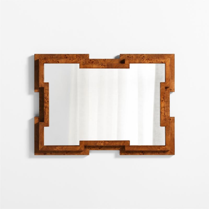 Memini Burl Wood Wall Mirror by Athena Calderone - image 4 of 6