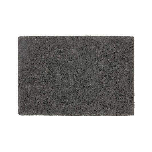 Memphis II Steel Grey Shag Rug 5'x8'