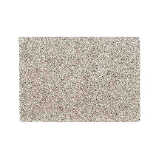 Memphis Stone Grey Shag Rug 6'x9'