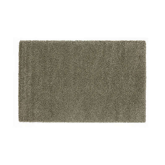 Memphis Sage Green Shag Rug 4'x6'