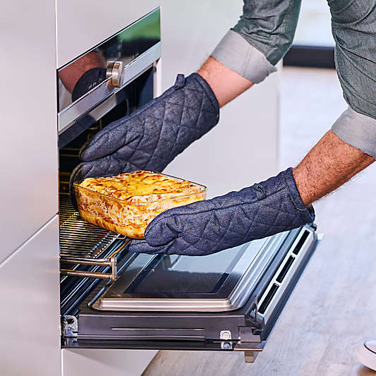 Mepal EASYCLIP Rectangular Glass Food Storage Container, 23oz