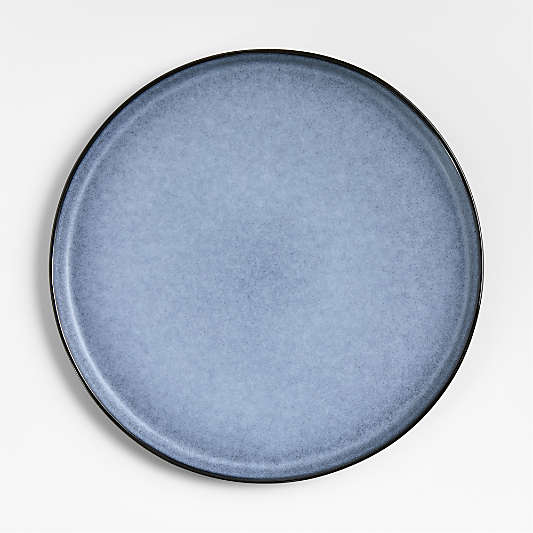 Mercer Arctic Blue Recycled Stoneware Dinner Plate