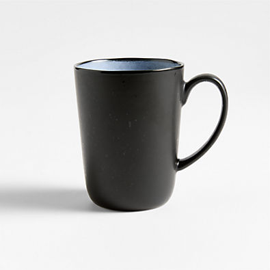 View Mercer Arctic Blue 14-oz. Recycled Stoneware Mug details