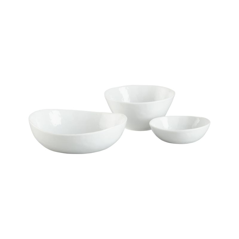 Mercer White Porcelain Low Bowl - image 8 of 12