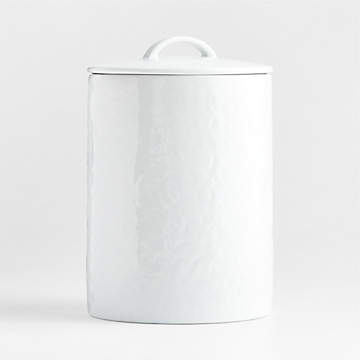 Maeve 5 Lb Extra-Large Dipped Ceramic Canister with Lid + Reviews