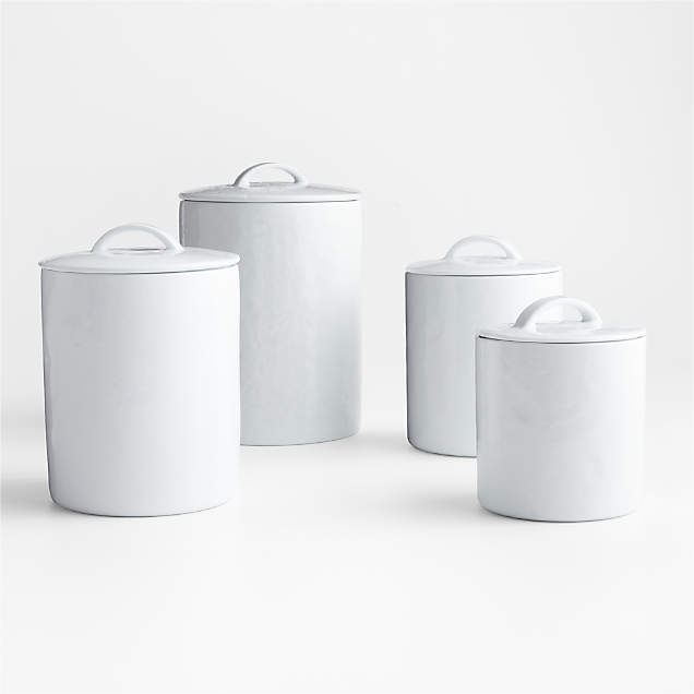 Marin Large Canister Reviews Crate Barrel Canada   Mercer Canisters 