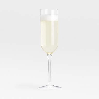 Prosecco Glass x 2 8oz, Clear, Wine