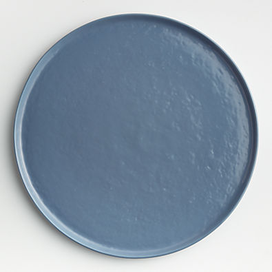 View Mercer Denim Blue Round Platter details