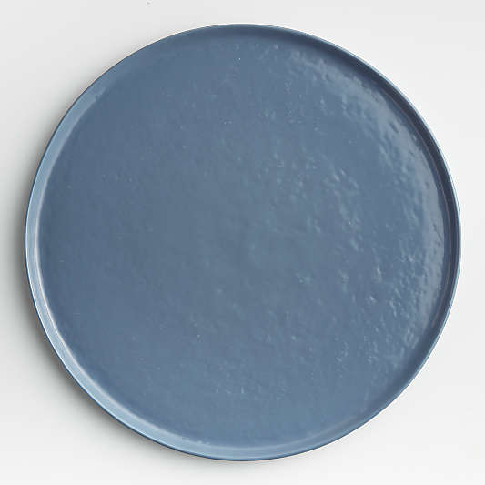 Mercer Denim Blue Round Platter