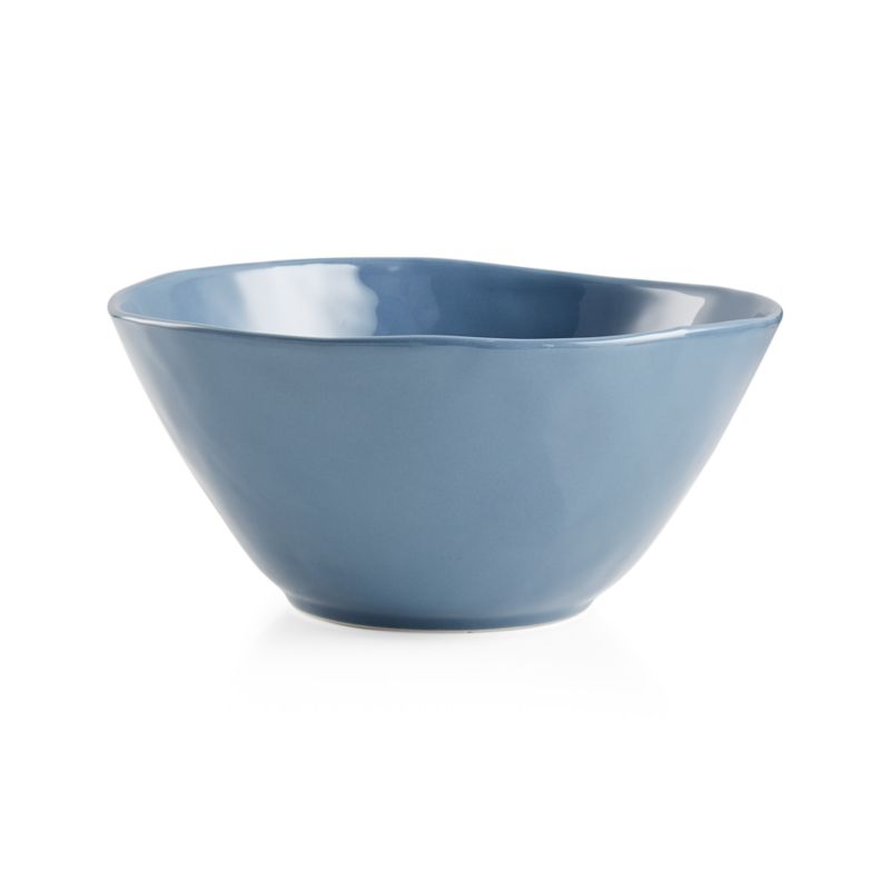 Mercer Denim Blue Porcelain Cereal Bowl