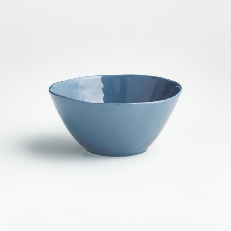 Mercer Denim Blue Porcelain Cereal Bowl