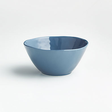 View Mercer Denim Blue Porcelain Cereal Bowl details