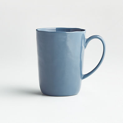 View Mercer Denim Blue Porcelain 1Mug details