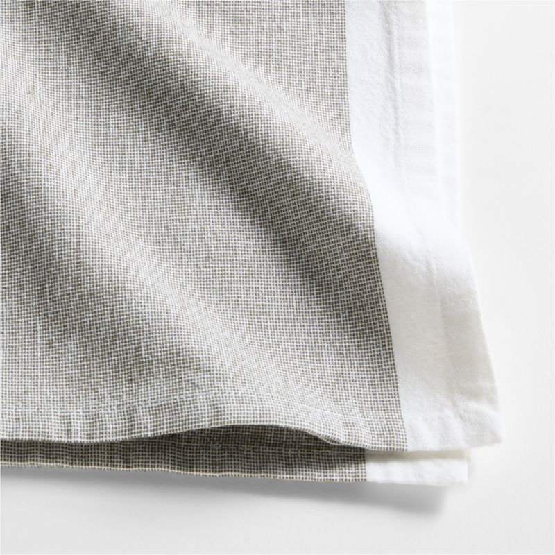 Mercer Desert Green Organic Cotton Dinner Napkin - image 2 of 6