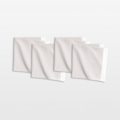 View Mercer Natural Organic Cotton Dinner Napkins, Set of 4 details