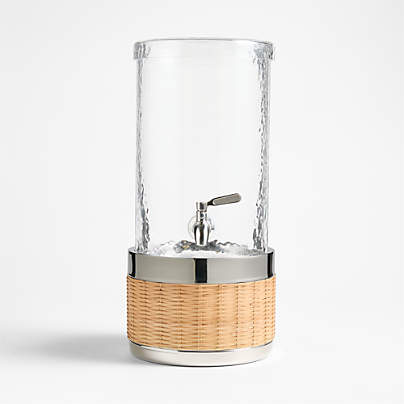 Mercer 1.5-Gallon Drink Dispenser and Amici Stand Set