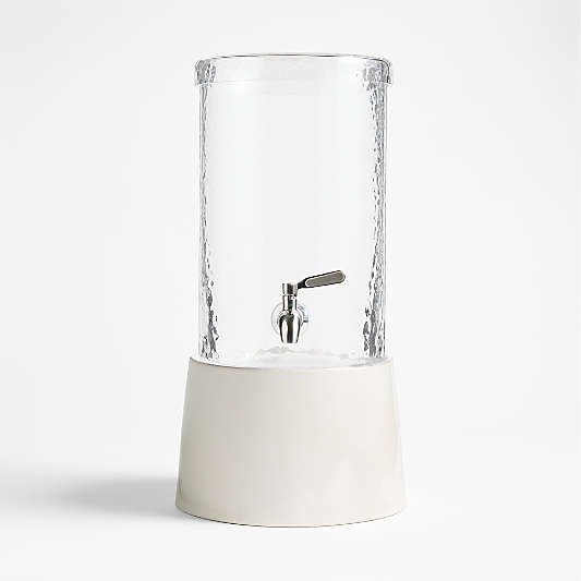 Mercer 1.5-Gallon Drink Dispenser and Marin Stand Set