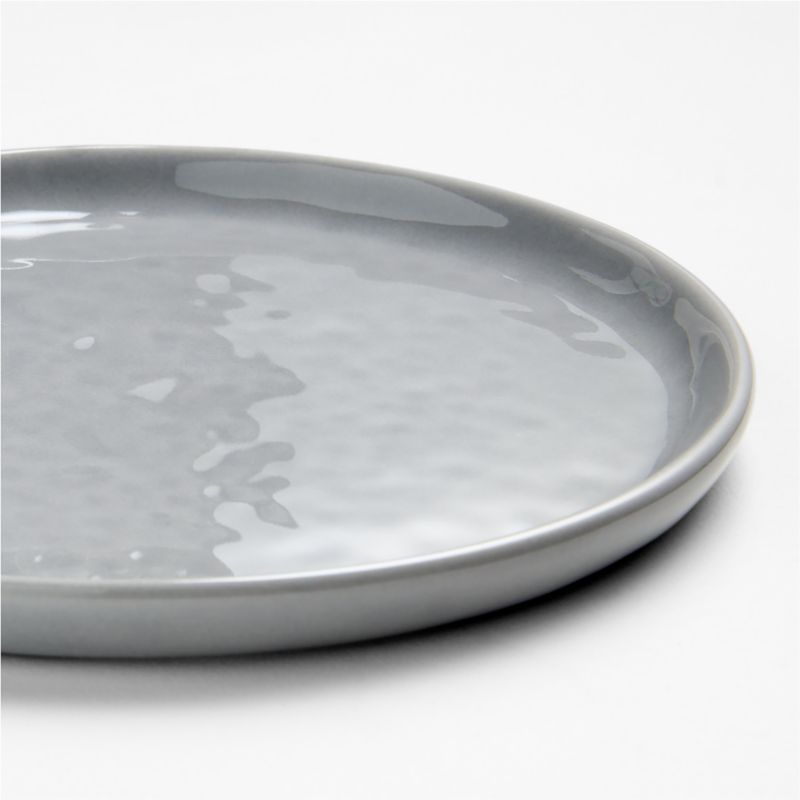 Mercer Grey Round Stoneware Appetizer Plate - image 4 of 5